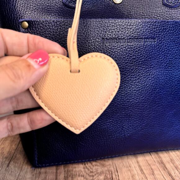 Nude Light Pink Heart Purse Charm Bag Charm Flair Gift for Her Spread Love NEW - Picture 3 of 3